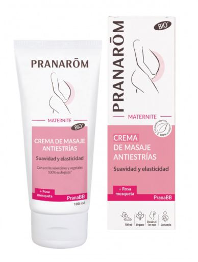 Pranarom Crema da massaggio anti-smagliature biologica PranaBB 100 ml