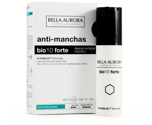 Bella Aurora Bio10 Forte Trattamento Combinato Anti-Macchie Pelle Grassa SPF 20 30 ml