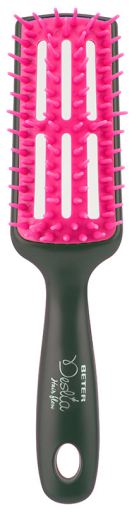 Beter Spazzola districante scheletro fucsia di Desl&iacute;a Hair Flow