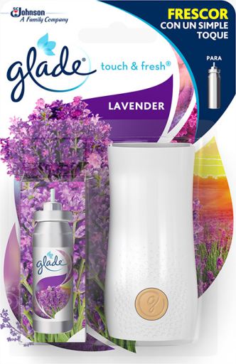 Glade Dispositivo deodorante per ambienti One Touch Lavanda 10 ml