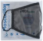 Maschera per adulti grigia trasparente Maschera per adulti grigia trasparente