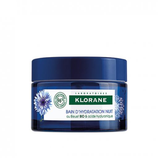 Klorane Bleuet balm bagno notte idratante 50 ml