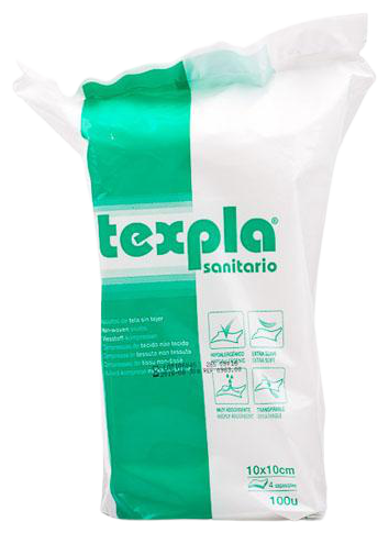 Texpla Medicazione in tessuto a maglia 10x10cm 100 unit&agrave;