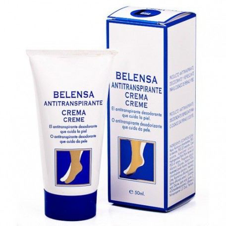 Belensa Crema antitraspirante per piedi 50 ml