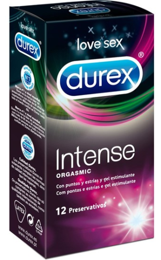 Durex Intenso Orgasmico 12 unit&agrave;