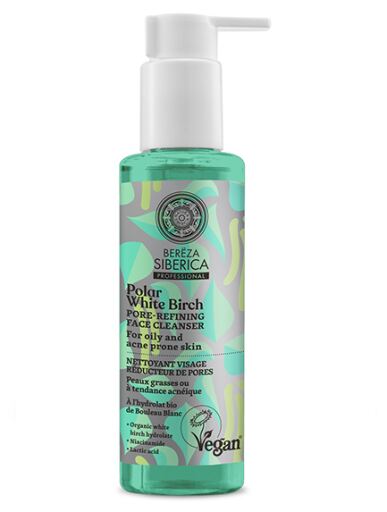 Natura Siberica Detergente viso per la raffinazione dei pori 145 ml
