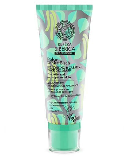 Natura Siberica Maschera Gel Riparatrice e Lenitiva 100 ml