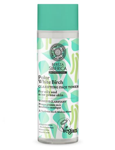Natura Siberica Tonico Viso Chiarificante 200 ml