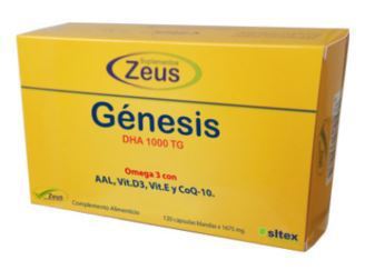 Suplementos Zeus Genesis Dha 120 capsule