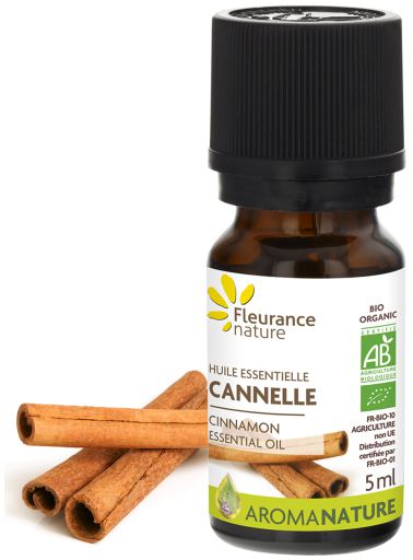 Fleurance Nature Olio essenziale di cannella BIO 5 ml
