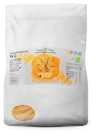 Energy Feelings Curcuma con pepe in polvere ecologica