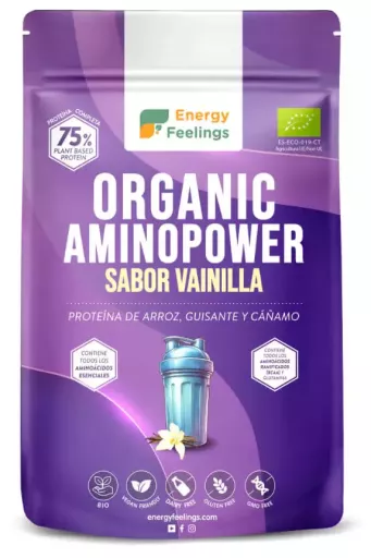 Energy Feelings Org. Aminopower Eco 77% Vaniglia