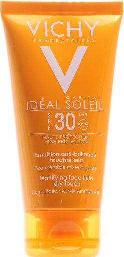 Capital Soleil Dry Touch Fluido Opacizzante Viso 50 ml