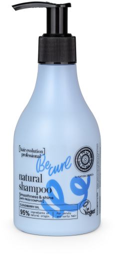 Natura Siberica Be Curl Shampoo Naturale Morbidezza e Lucentezza 245 ml