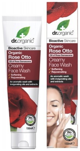 Dr. Organic Detergente detergente viso alla rosa 150 ml