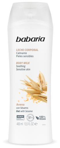Babaria Latte Corpo Lenitivo Farina D'avena 400 ml