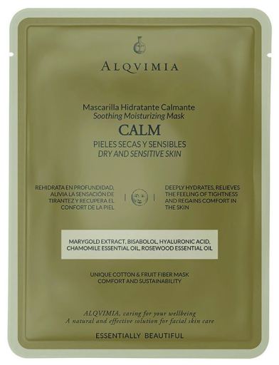 Alqvimia Essenzialmente bella maschera viso idratante lenitiva