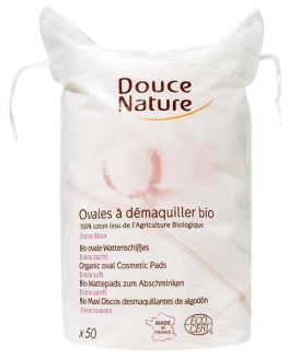 Douce Nature Dischi struccanti ovali in cotone 50 unit&agrave;