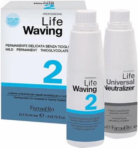 Farmavita Life Waving 2 Lozione permanente ondulante 2 x 110 ml