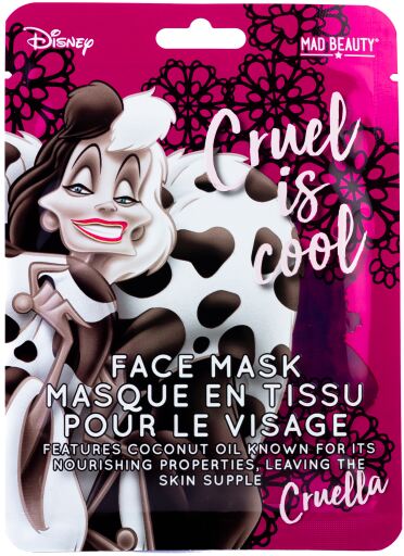 Mad Beauty Crudelia Maschera Viso 25 ml