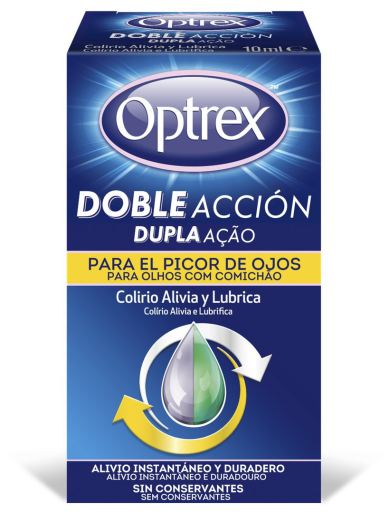 Optrex Gocce a doppia azione per occhi secchi e pruriginosi Multidose 10 ml