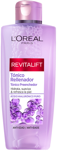 L'Or&eacute;al Paris Revitalift Filler Tonico con Acido Ialuronico Puro 200 ml