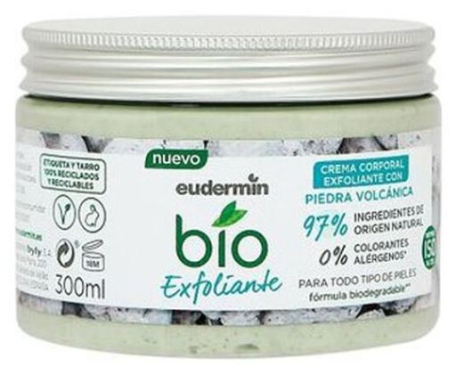 Eudermin Crema Corpo Esfoliante Bio Pietre Vulcaniche 300 ml