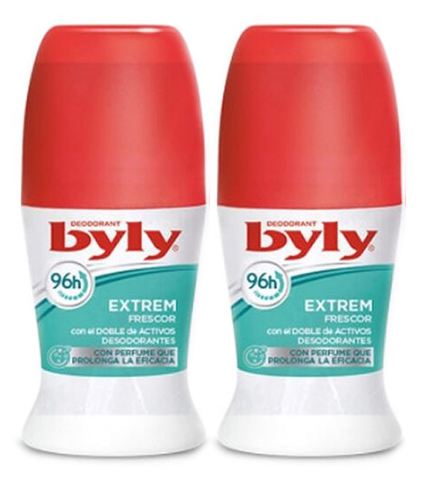 Byly Extrem Frescor Deodorante Roll-on Confezione 2 x 50 ml