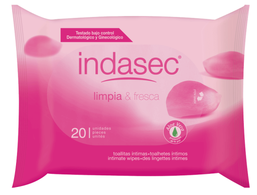 Indasec Salviette Igieniche Intime 20 Unit&agrave;