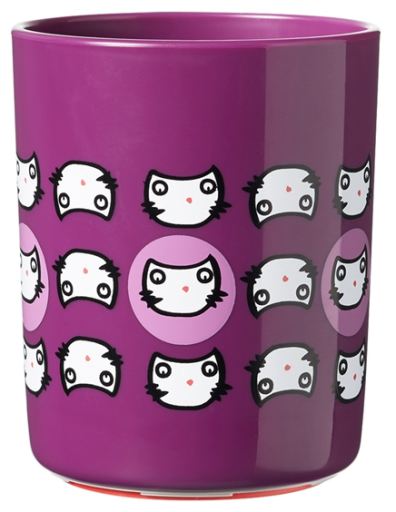 Tommee Tippee Anti-Roll Cup Supercoppa 12m viola