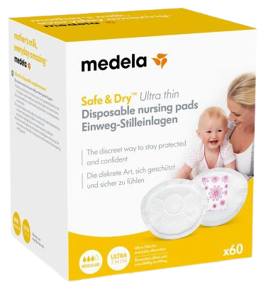 Medela Dischi assorbenti ultra sottili Safe & Dry 60 unit&agrave;