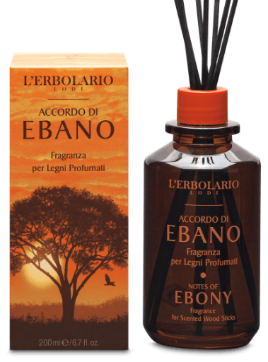 L'Erbolario Ebony Chord Fragranza per Legni Aromatici 200 ml