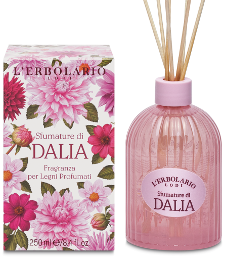 L'Erbolario Sfumature di Dalia Fragranza per Legno Profumato 250 ml