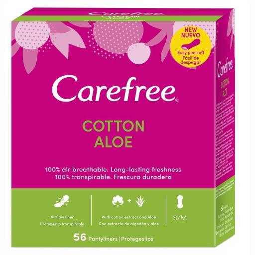 Carefree Proteggi-Slip Aloe 56 Unit&agrave;