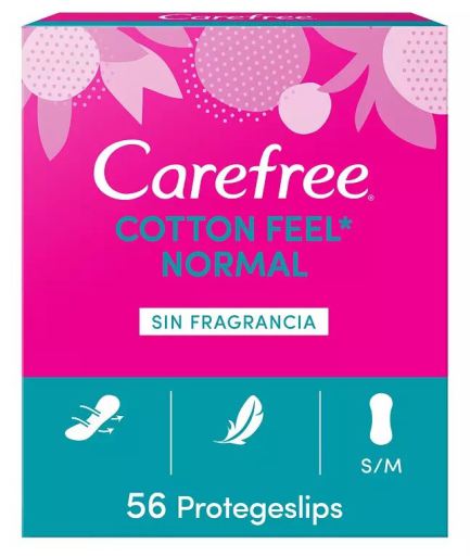 Carefree Protect-Slip senza profumo 56 unit&agrave;