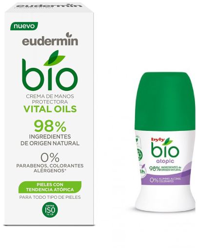 Eudermin Crema mani protettiva + deodorante roll-on