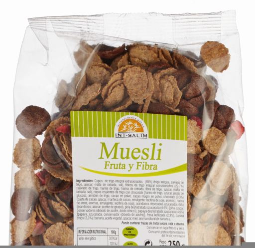 INT-SALIM Muesli Frutta e Fibre 250 gr