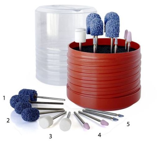 Herbi Feet Assortimento di abrasivi per podologia