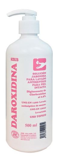 Herbi Feet Daroxidina Scrub Clorex Soluzione di Sapone 500 cc