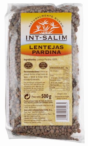 INT-SALIM Lenticchie Pardina 500 gr