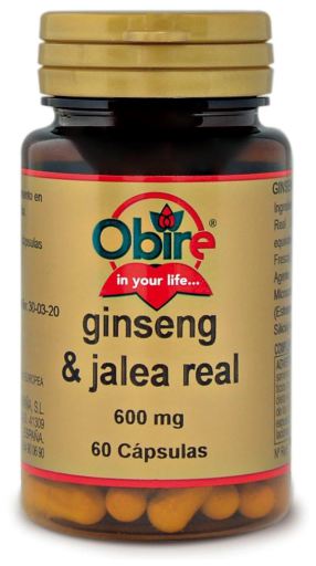 Obire Ginseng & Pappa Reale 600 mg 60 Capsule