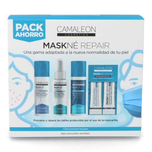 Camaleon Cosmetics Saving Facial Pack Maskne Repair 4 pezzi