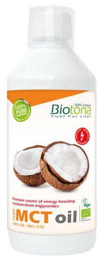 Biotona Olio di Cocco Puro Mct Biologico 500 ml