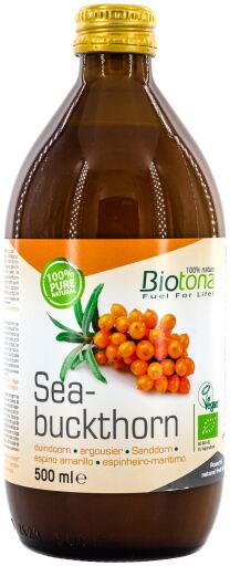 Biotona Succo di olivello spinoso biologico 500 ml