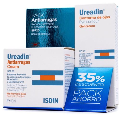 Isdin Ureadin Antirughe Pack SPF 20 2 Pezzi