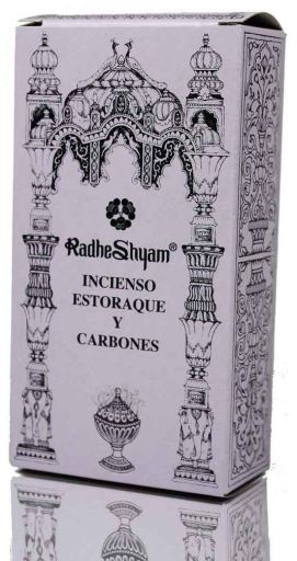 Radhe Shyam Incenso Estoraque e Carboni 50 gr
