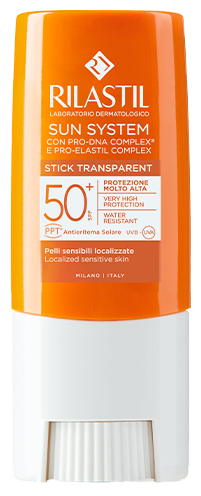 Rilastil Sun System SPF 50+ Stick Trasparente 8,5 gr
