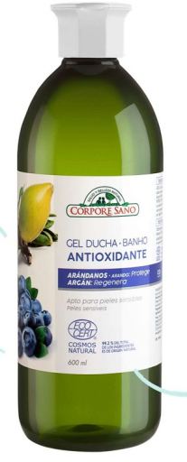 Corpore Sano Gel Bagno Antiossidante Argan Mirtillo 600 ml
