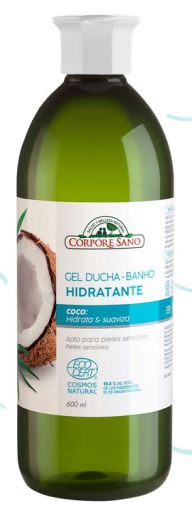 Corpore Sano Gel da bagno idratante al cocco 600 ml