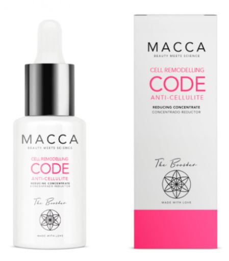 Macca Siero Riduttore concentrato Rimodellante cellulare codice anticellulite 40 ml